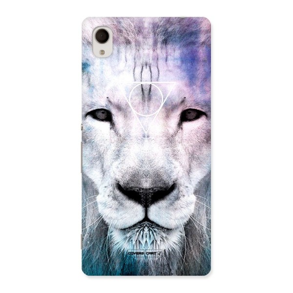 White Lion Back Case for Sony Xperia M4