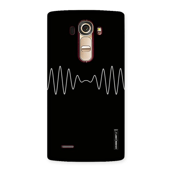 White Minimal Thread Back Case for LG G4
