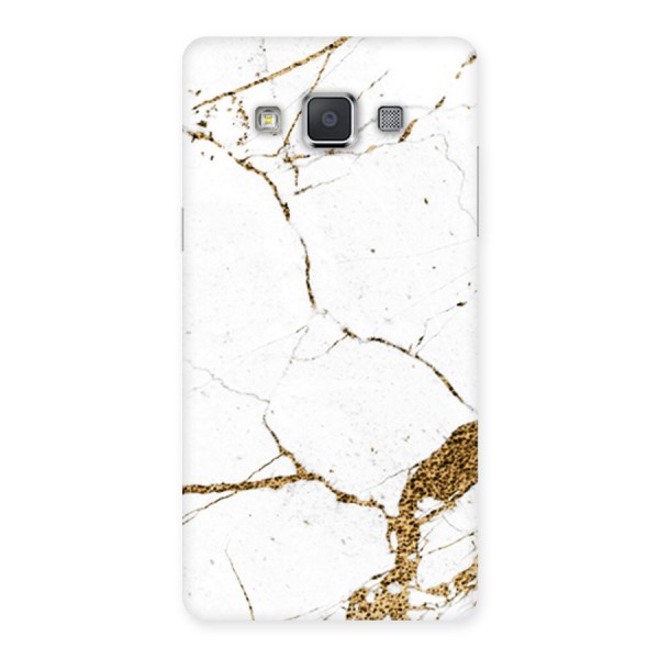 White and Gold Design Back Case for Galaxy Grand 3