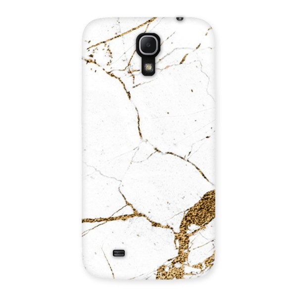 White and Gold Design Back Case for Galaxy Mega 6.3