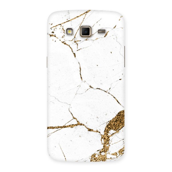 White and Gold Design Back Case for Samsung Galaxy Grand 2