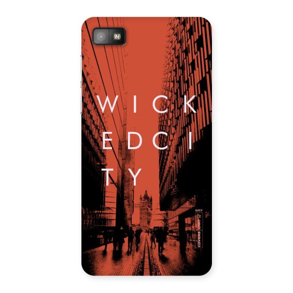 Wicked City Back Case for Blackberry Z10