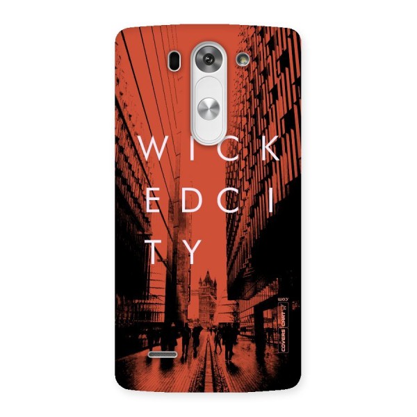 Wicked City Back Case for LG G3 Mini