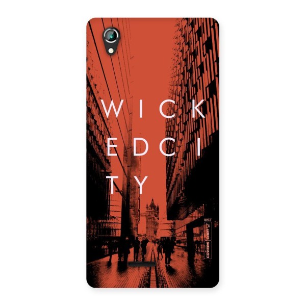 Wicked City Back Case for Lava Iris 800