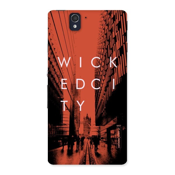 Wicked City Back Case for Sony Xperia Z