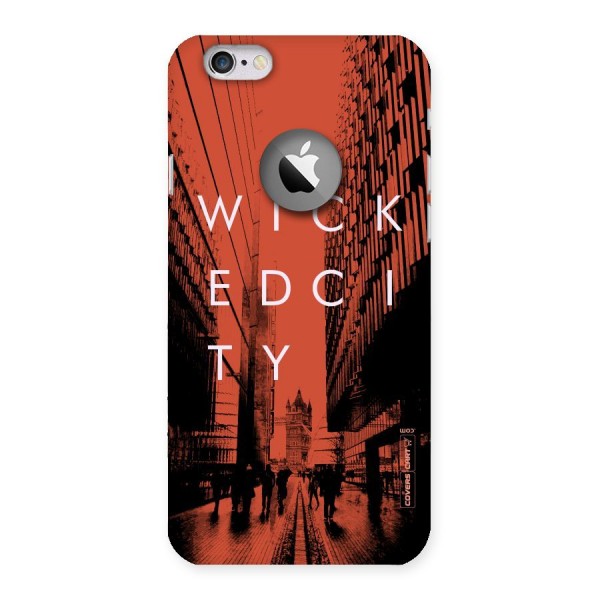 Wicked City Back Case for iPhone 6 Logo Cut