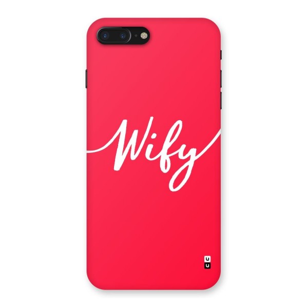 Wify Back Case for iPhone 7 Plus