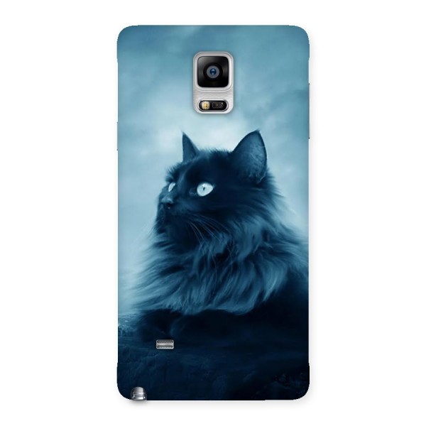 Wild Forest Cat Back Case for Galaxy Note 4