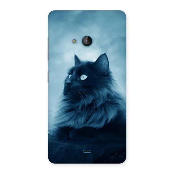 Wild Forest Cat Back Case for Lumia 540