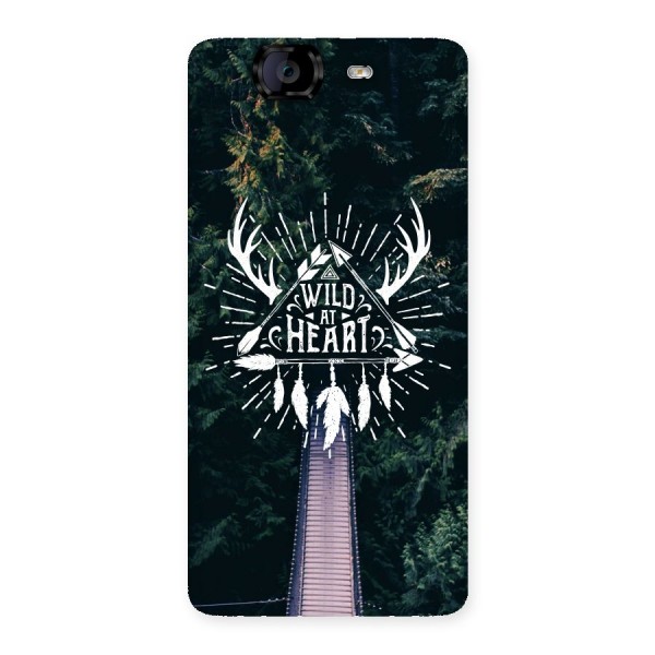Wild Heart Back Case for Canvas Knight A350