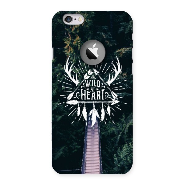 Wild Heart Back Case for iPhone 6 Logo Cut