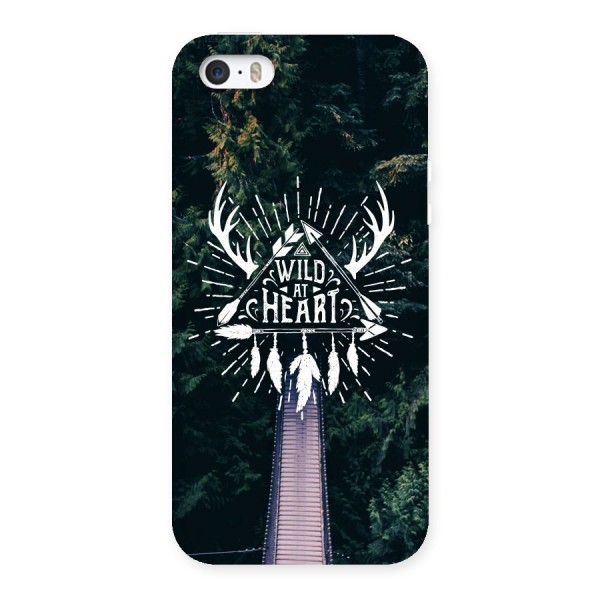 Wild Heart Back Case for iPhone SE