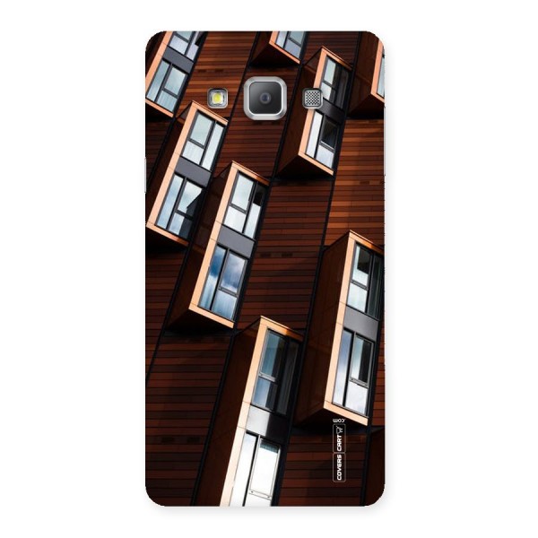 Window Abstract Back Case for Galaxy A7