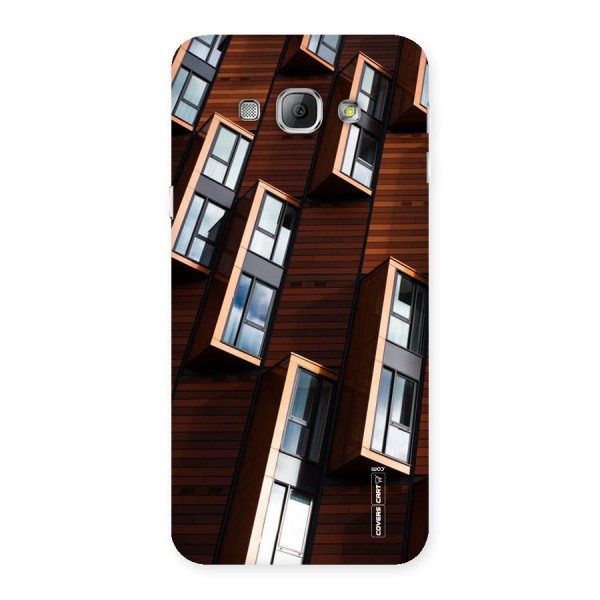 Window Abstract Back Case for Galaxy A8