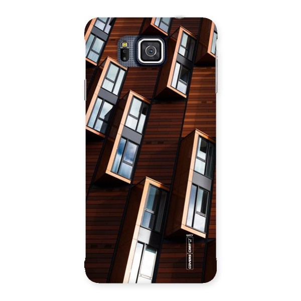 Window Abstract Back Case for Galaxy Alpha