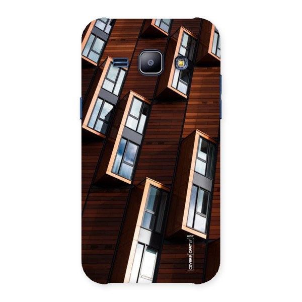 Window Abstract Back Case for Galaxy J1