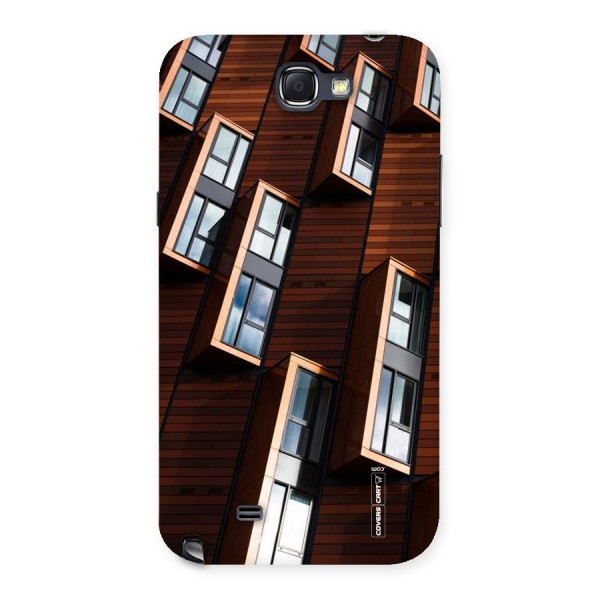 Window Abstract Back Case for Galaxy Note 2