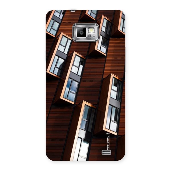 Window Abstract Back Case for Galaxy S2