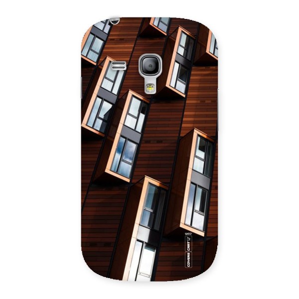 Window Abstract Back Case for Galaxy S3 Mini