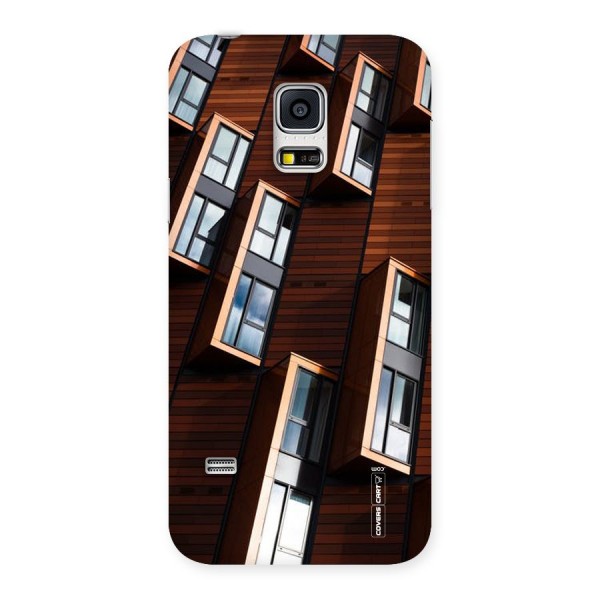 Window Abstract Back Case for Galaxy S5 Mini