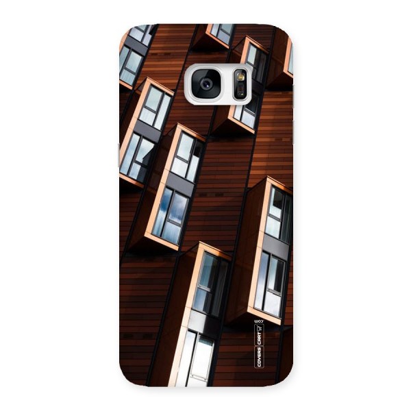 Window Abstract Back Case for Galaxy S7 Edge