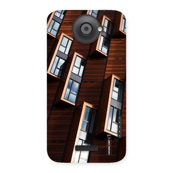 Window Abstract Back Case for HTC One X