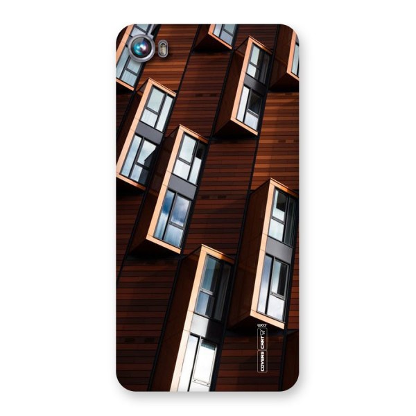 Window Abstract Back Case for Micromax Canvas Fire 4 A107