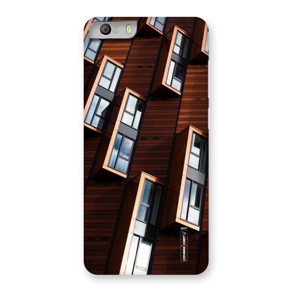 Window Abstract Back Case for Micromax Canvas Knight 2