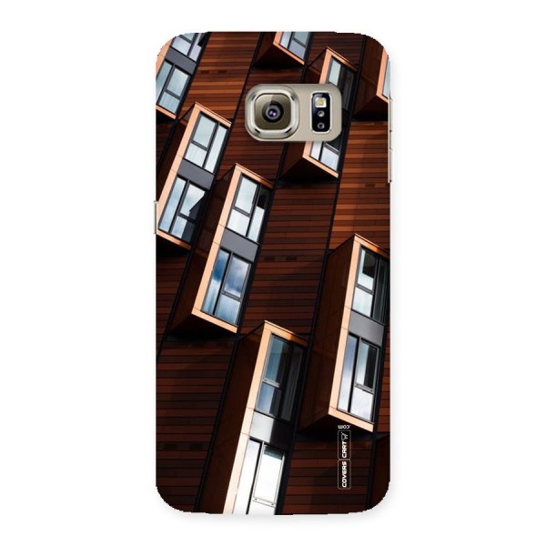 Window Abstract Back Case for Samsung Galaxy S6 Edge