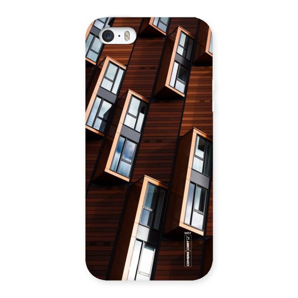 Window Abstract Back Case for iPhone SE