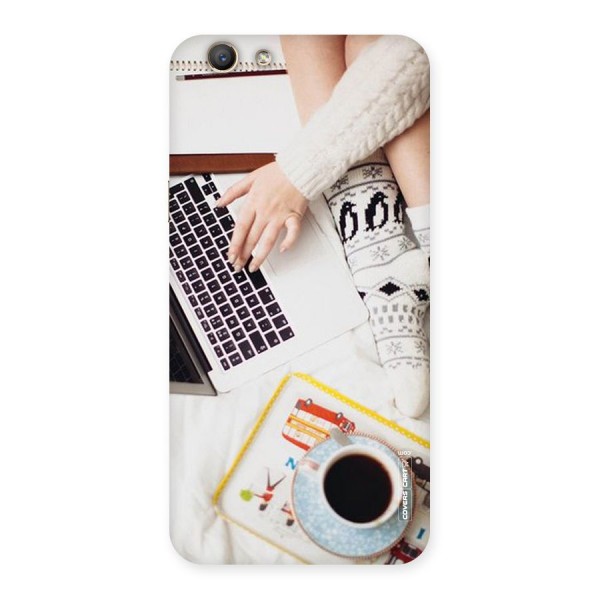 Winter Relaxation Back Case for Oppo F1s