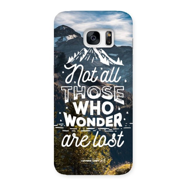 Wonder Lost Back Case for Galaxy S7 Edge