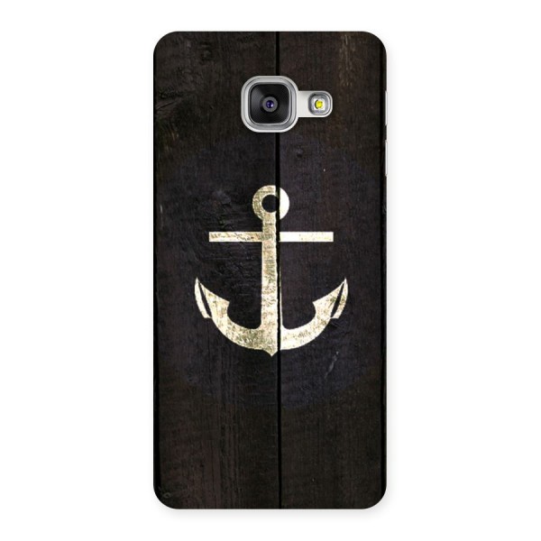 Wood Anchor Back Case for Galaxy A3 2016