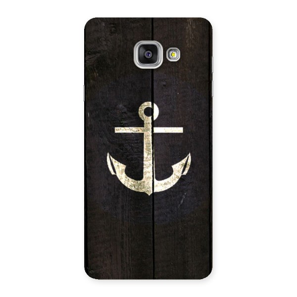 Wood Anchor Back Case for Galaxy A7 2016