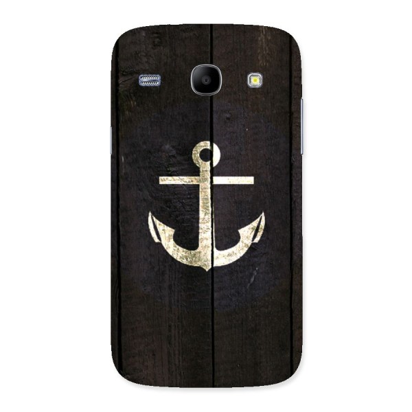 Wood Anchor Back Case for Galaxy Core