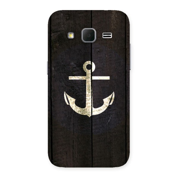 Wood Anchor Back Case for Galaxy Core Prime