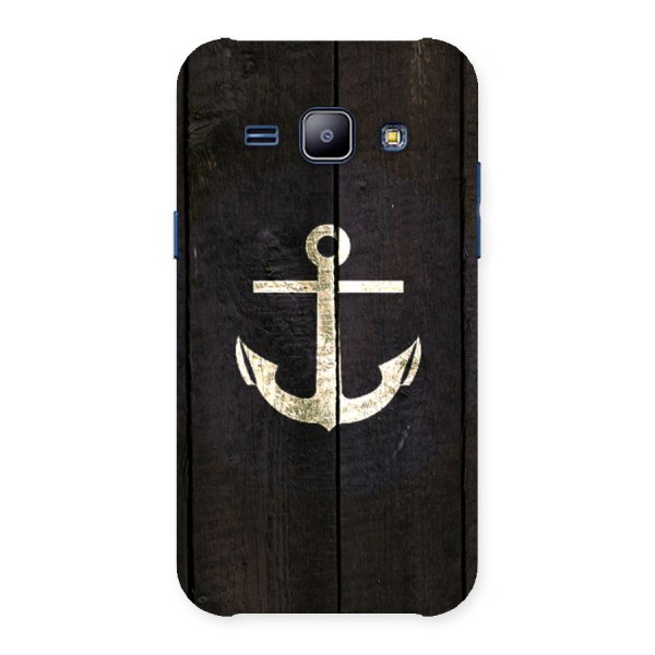 Wood Anchor Back Case for Galaxy J1