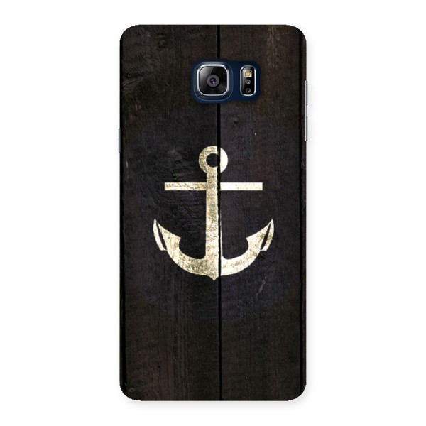 Wood Anchor Back Case for Galaxy Note 5
