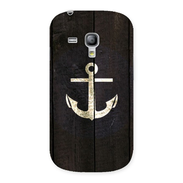 Wood Anchor Back Case for Galaxy S3 Mini