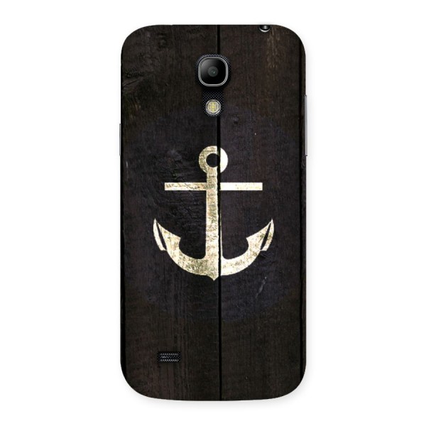 Wood Anchor Back Case for Galaxy S4 Mini