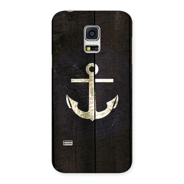 Wood Anchor Back Case for Galaxy S5 Mini