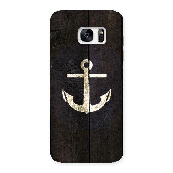 Wood Anchor Back Case for Galaxy S7 Edge