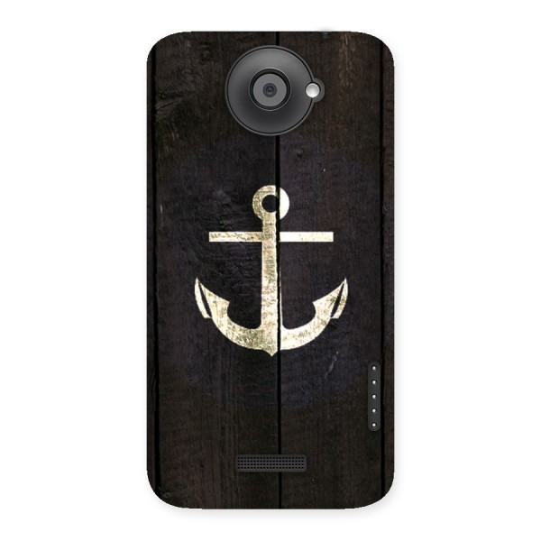 Wood Anchor Back Case for HTC One X