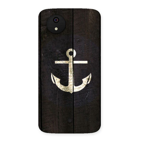Wood Anchor Back Case for Micromax Canvas A1
