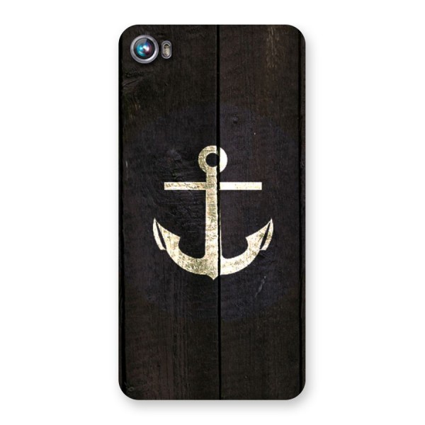 Wood Anchor Back Case for Micromax Canvas Fire 4 A107