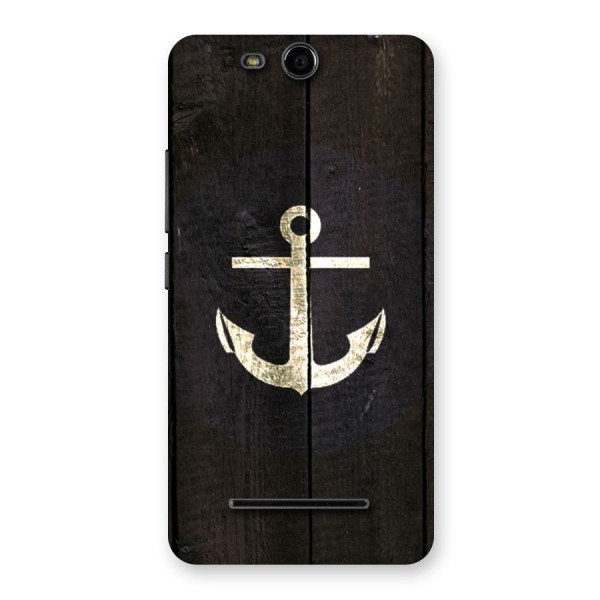 Wood Anchor Back Case for Micromax Canvas Juice 3 Q392