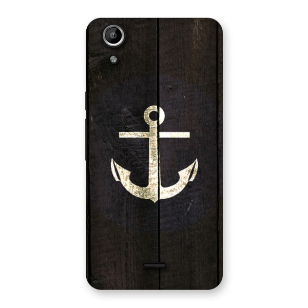 Wood Anchor Back Case for Micromax Canvas Selfie Lens Q345