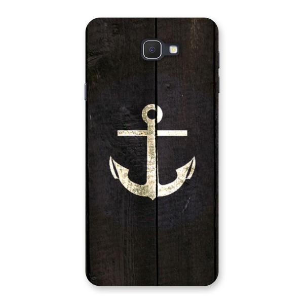 Wood Anchor Back Case for Samsung Galaxy J7 Prime