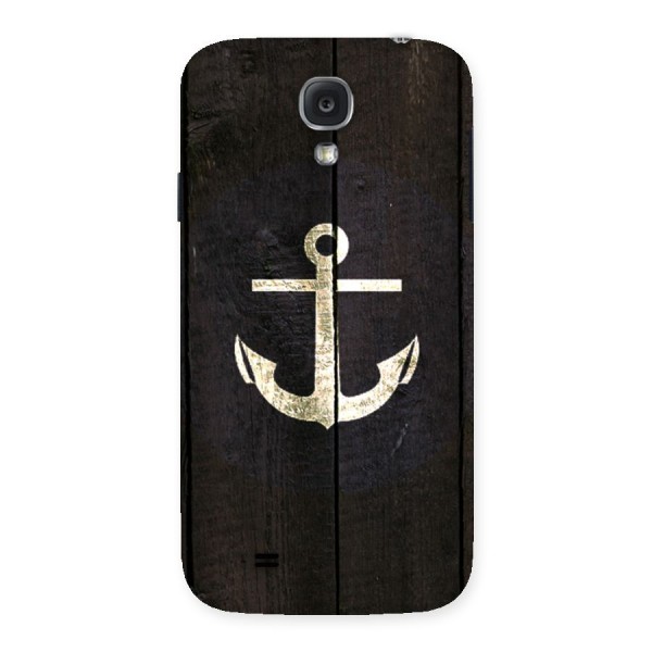 Wood Anchor Back Case for Samsung Galaxy S4