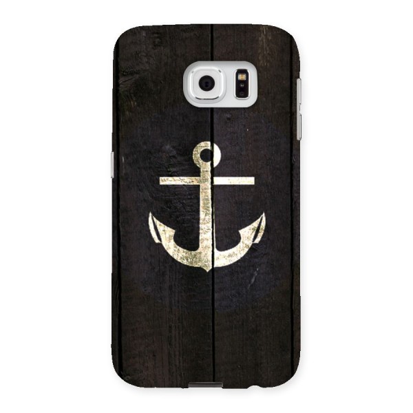 Wood Anchor Back Case for Samsung Galaxy S6